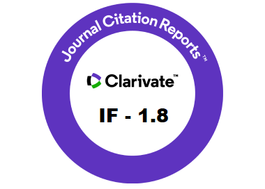 Clarivate Impact factor 2022